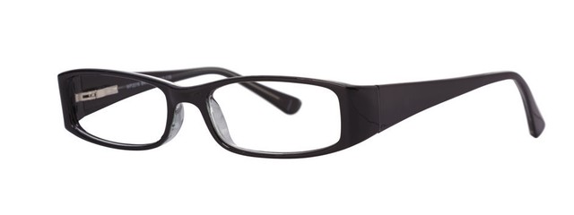 pink and black glasses frames