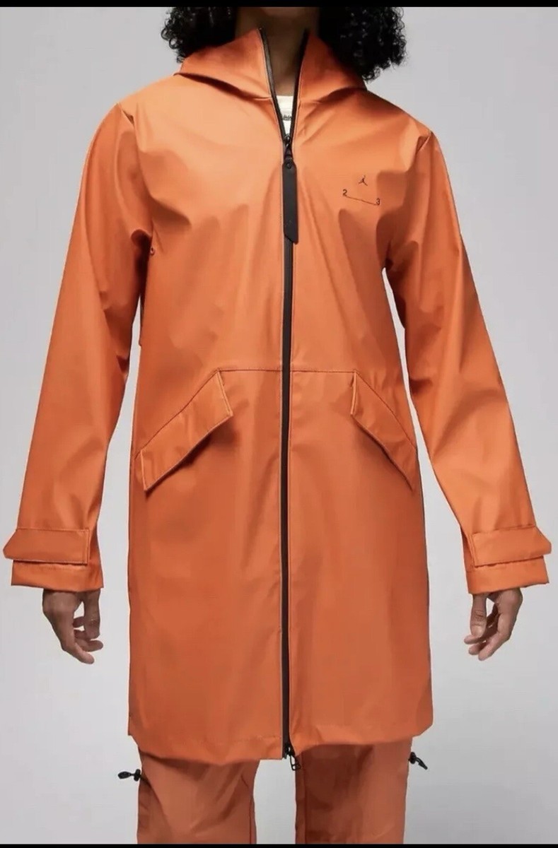 Nike Air Jordan 23 Engineered Trench Coat Jacket Large Rust Nike Air Jordan 23 Engineered Trench Coat Jacket Large Rust