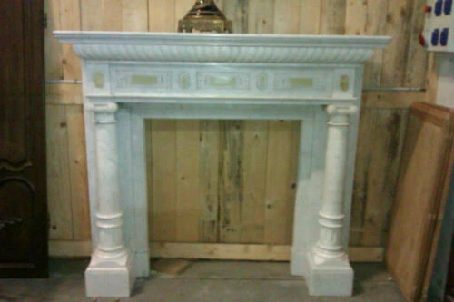 Cheminées anciennes en marbre
