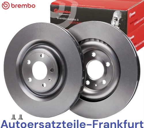 2x Brembo brake discs rear Audi Q7 4m Q8 A6 C8 A7 A8 D5 + VW Touareg Cr7 - Picture 5 of 7