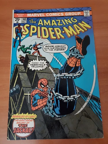 Amazing Spider-Man 148 FN/VF / Jackal Identity revealed / (1975)