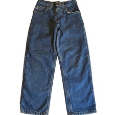 Carhartt Youth Relaxed Fit Fleece-Lined Jeans10 Regular Style YYB155 DST