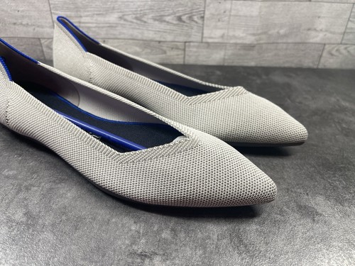 Rothy's The Point Ballerinas Damen 9,5 M Schuhe grau Slipper bequeme Halbschuhe - Bild 2 von 19