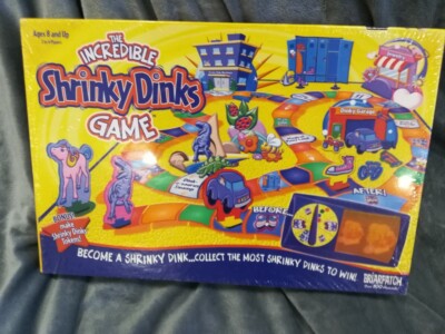 The Incredible Shrinky Dinks Game Briarpatch Kids Family Board Game NEW