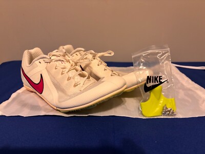 Nike Zoom Rival Multi-Event Sail Fierce Pink Men's Track Spikes DC8749-101 Sz 10
