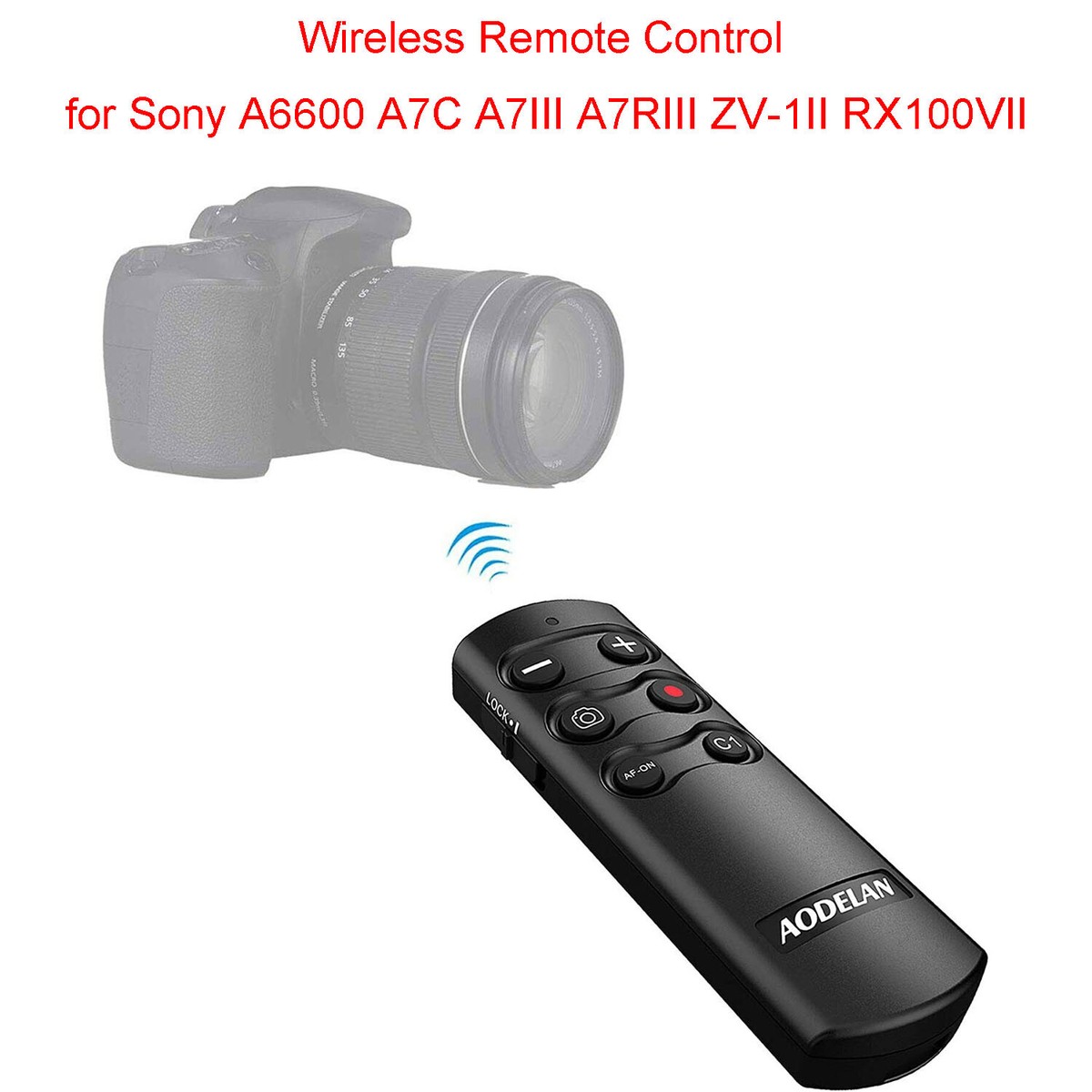 Rmt A7c Remote Control JJC Wireless Remote Control BTR-S1 For Sony