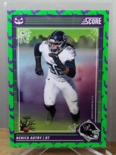 DENICO AUTRY 2024 Panini Score A Treat Football Green #277 Houston Texans DT
