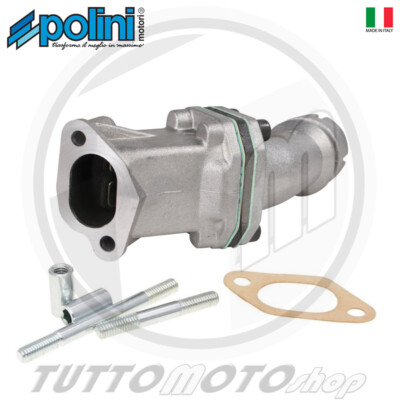 POLINI COLLETTORE ASPIRAZIONE MONOLAMELLARE CARB CP 19 21 VESPA 50