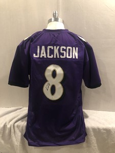 lamar jackson framed jersey