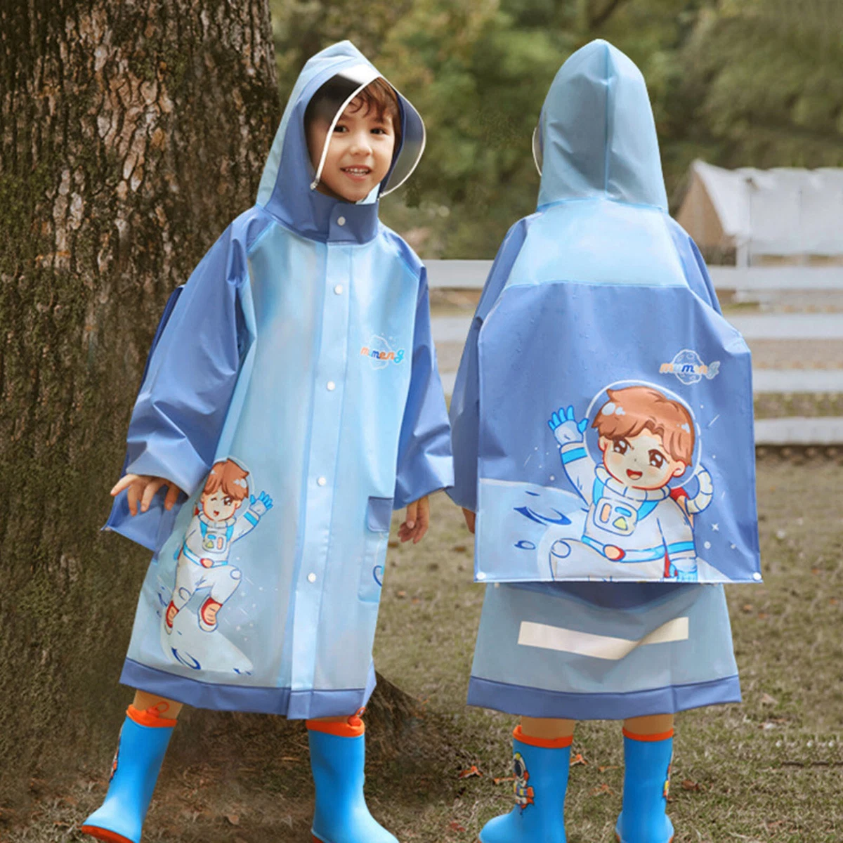 Girls dinosaur online raincoat