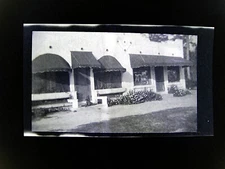 1920s Lake Weir Florida Post Office Dog FL Vintage Photo Negative 4.25X2.75 F