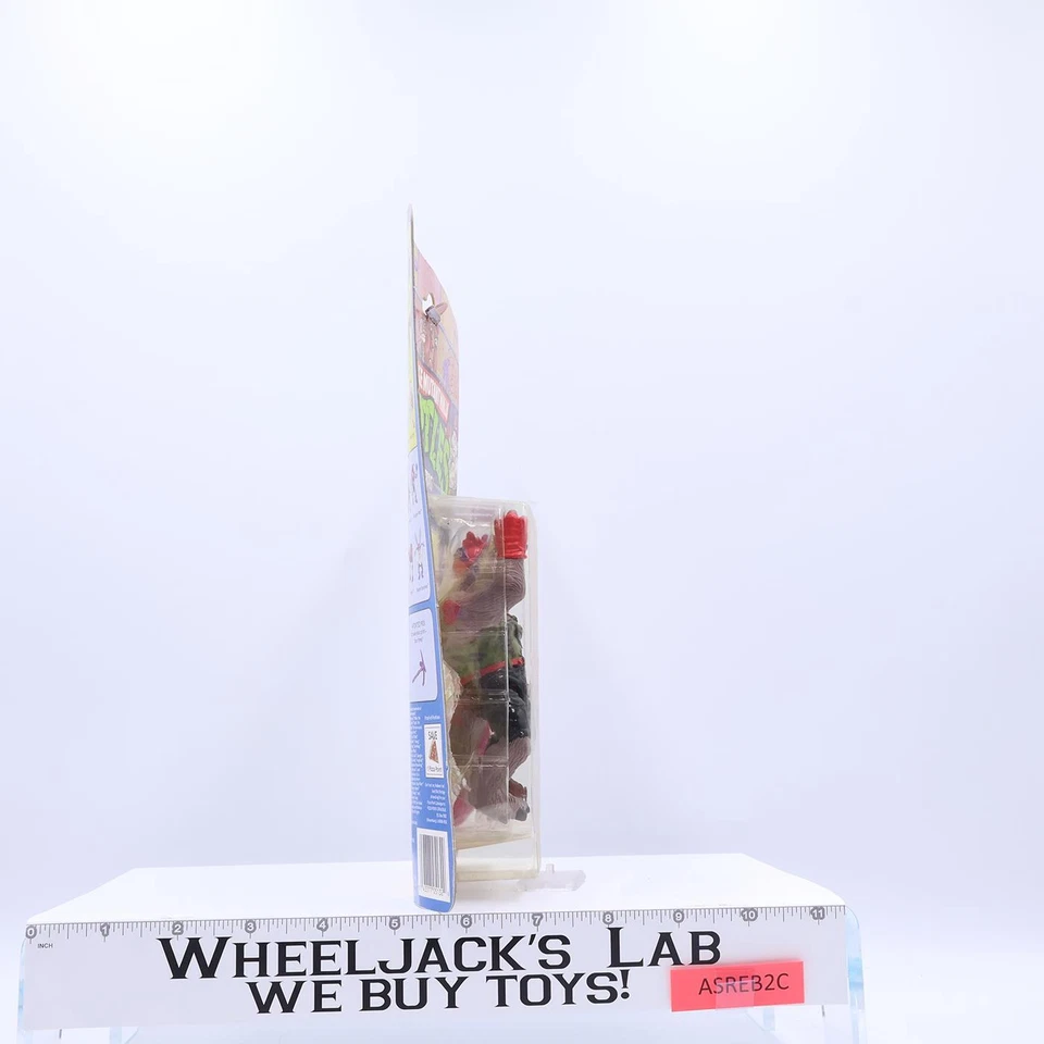 Dirtbag Teenage Mutant Ninja Turtles TMNT 1991 Playmates MOSC UNPUNCHED New - Image 4 of 4