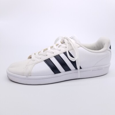 Adidas Women adidas Grand Court Cloudfoam Lifestyle Court Comfort White Black Shoes Size 6.5 main image 1