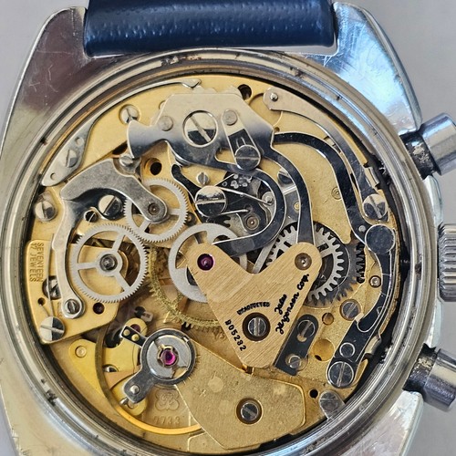 JULES JURGENSEN-CRONO-ACCIAIO-VALJOUX 7733-OVERSIZE (38,5 MM)-SUB 50 M-FULL SET - Picture 16 of 24