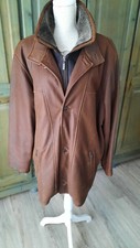 ** Pierre Cardin Lederjacke Gr.54 Braun / Rustikal **