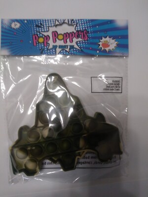 Pop Poppers Airplane Fidget Toy 3+ C1