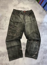 Focus Jeans Baggy Y2k Opium Distressed Washed...