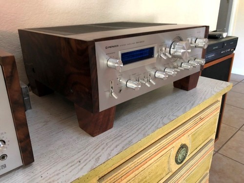 Pioneer SA 9800 & Pioneer SA 8800  Custom Case made of SOLID Claro Walnut Wood - Picture 3 of 8
