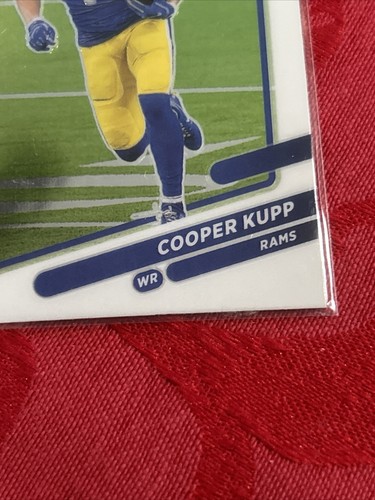 2021 Panini Donruss fútbol óptico #182 Cooper Kupp Los Angeles Rams tarjeta base - Imagen 5 de 7