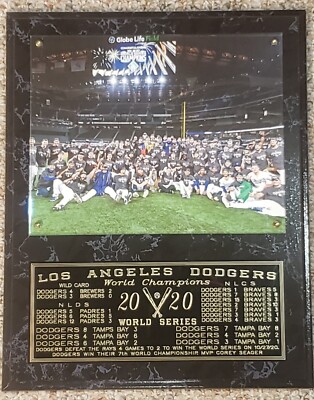 Los Angeles Dodgers 2020 World Champions - World Series Champions