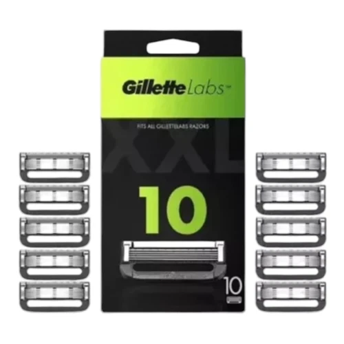 Gillette Labs Razor Blade Refills | Pack of 10 | GENUINE & SEALED 🔥 UK Stock 🔥