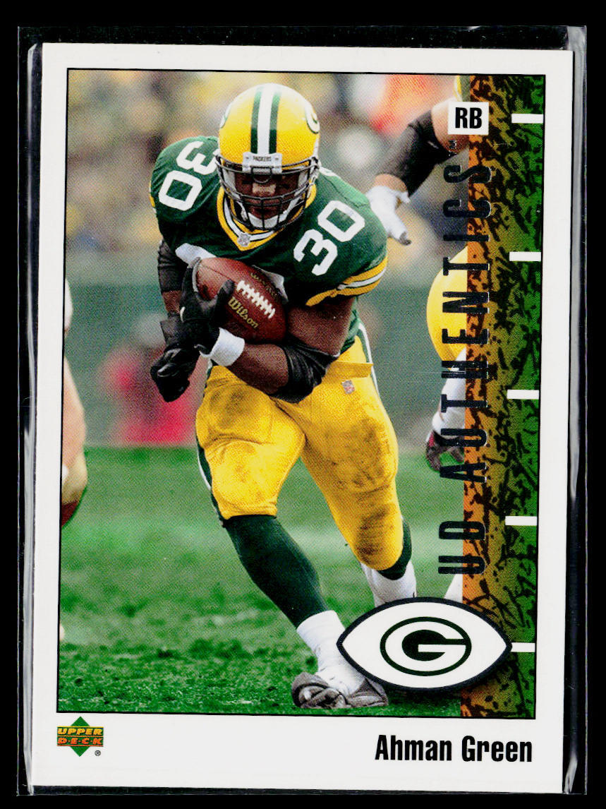 2002 UD Authentics #31 Ahman Green