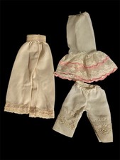 Barbie Fashion Doll Or Clone Vintage Lingerie Undergarments 3 Pc Lot