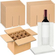 Kits divisores de vidrio mudanzas de cocina Caben en cajas 16 x 12 x 12 pulgadas