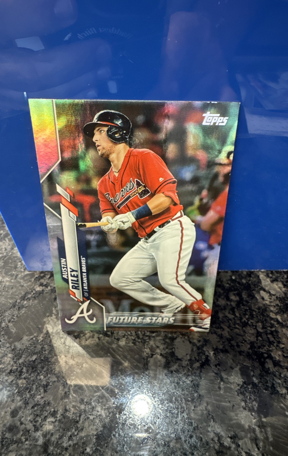 2020 Topps - Future Stars Austin Riley #266 Rainbow Foil