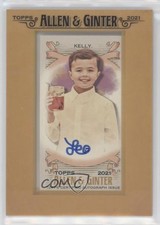 2021 Topps Allen & Ginter's Framed Mini Non-Baseball Leo Kelly #FMA-LK Auto e6p