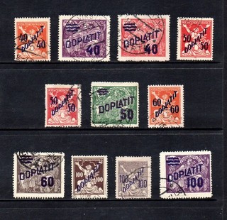 CZECHOSLOVAKIA _ 1926 'POSTAGE DUE' 11 _ used __(951)