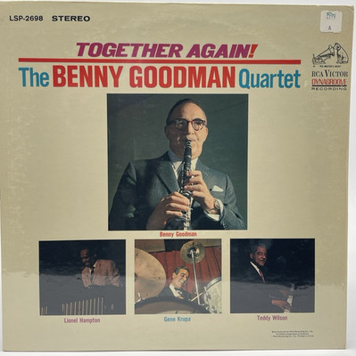 Benny Goodman Together Again LP VG+ / VG+ Shrink RCA Victor LSP2698