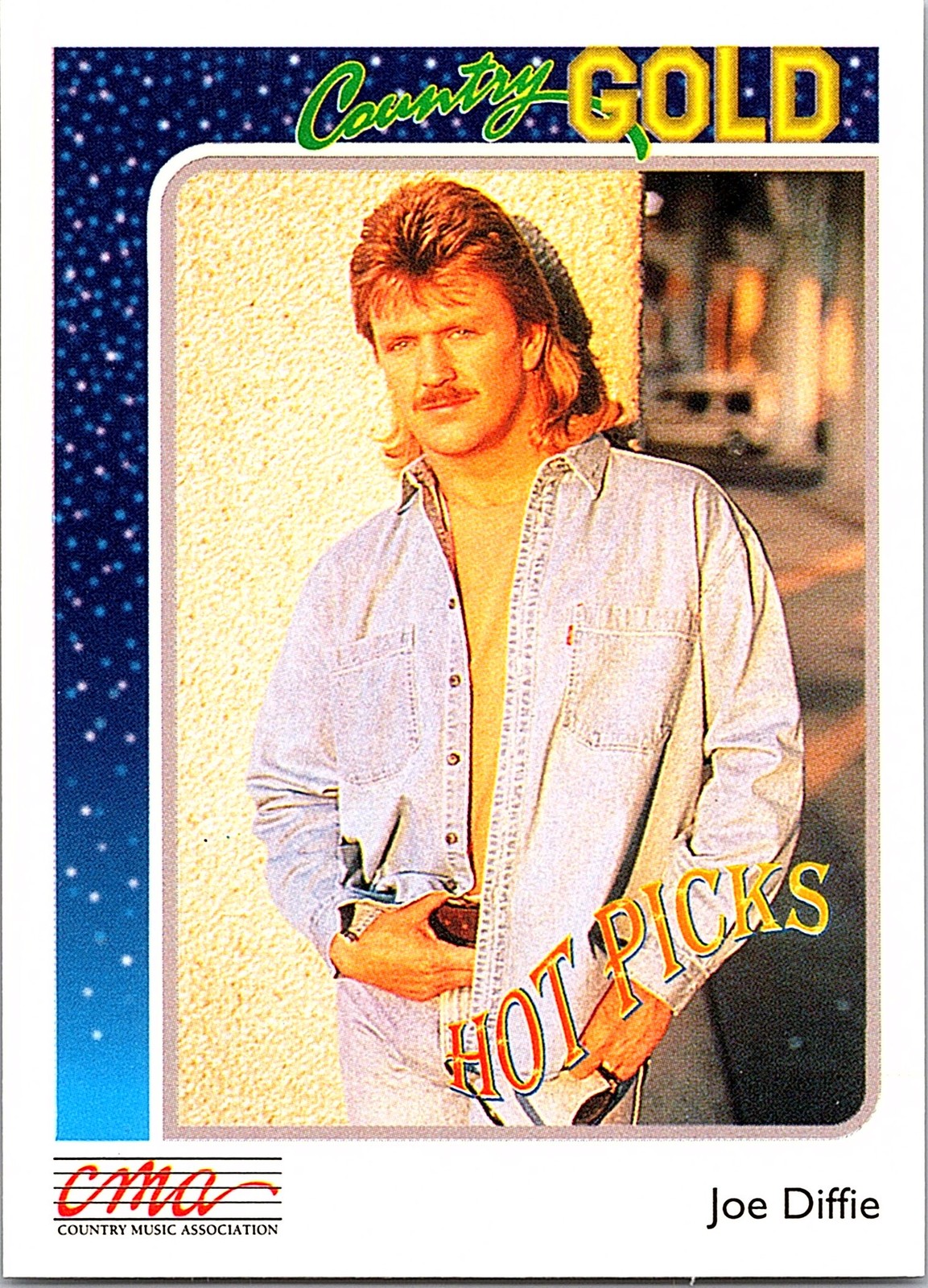 1992 Sterling Country Gold #6 Joe Diffie