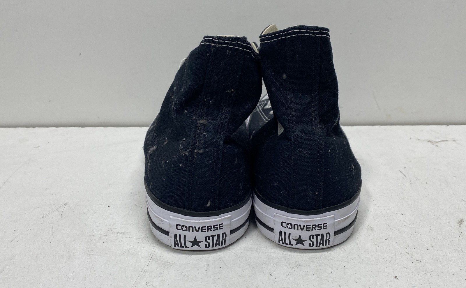 Converse Black Solid High Top Athletic Shoes Men 9 - image 5