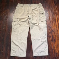 5.11 Tactical Taclite Pro Pants 42x30 Khaki Regular Fit Ripstop Cargo 74273