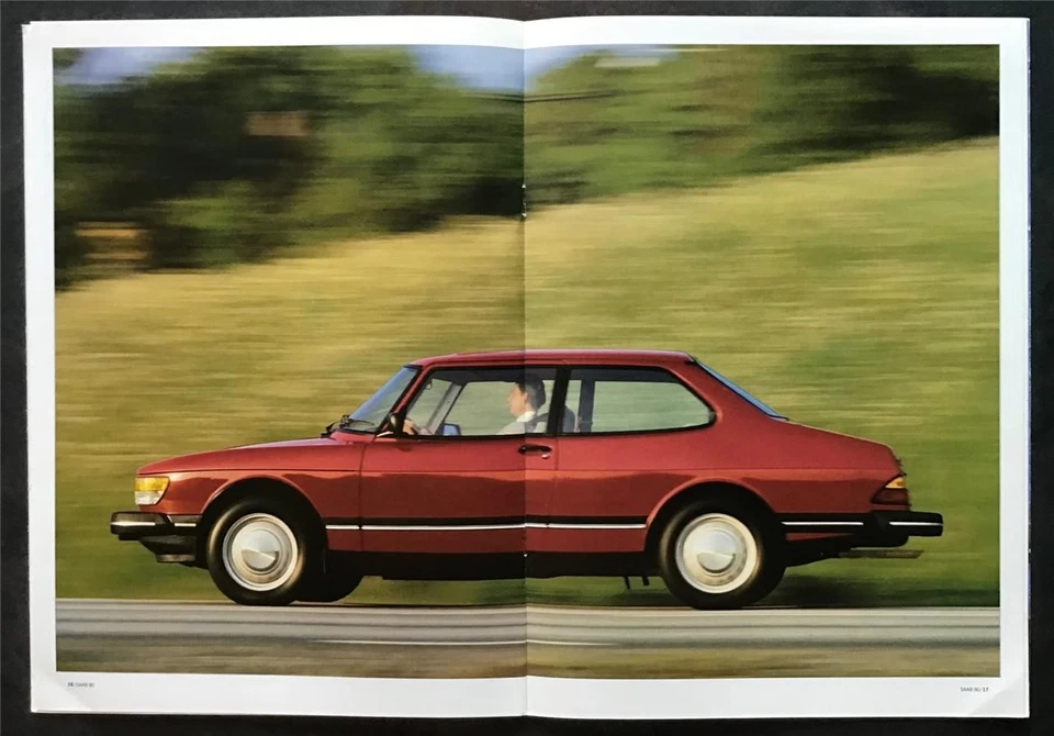 SAAB 90 Car Sales Brochure 1984 #217679 - Image 4 of 4