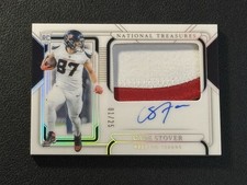 CADE STOVER 2024 NATIONAL TREASURES ROOKIE PATCH AUTO RPA #RT-CSR RC 1/25