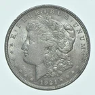 1921 Morgan Silver Dollar - Last Year Issue 90% $1 Bullion *604