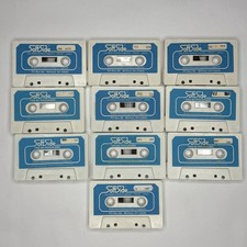 10 Vintage Radio Shack TRS-80 Soft Side Software Magazine Cassettes 1979-81