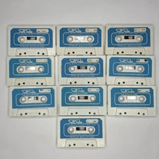 (10) Vintage Radio Shack TRS-80 Soft Side Software Magazine Cassettes 1979-81