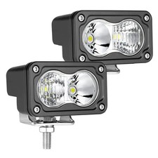 3 Inch Driving Lights 2Pcs 40W LED Pod Light Off Road Spot Light Bar Super Br...