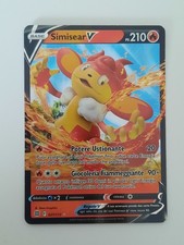 Simisear V 027/172 - Carta Holo Foil Near Mint Pokemon Astri Lucenti