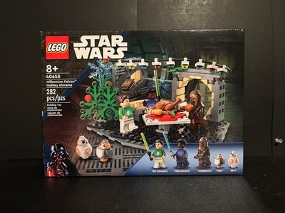 Lego Star Wars Millennium Falcon Holiday Diorama 40658 Christmas NEW SEALED BOX