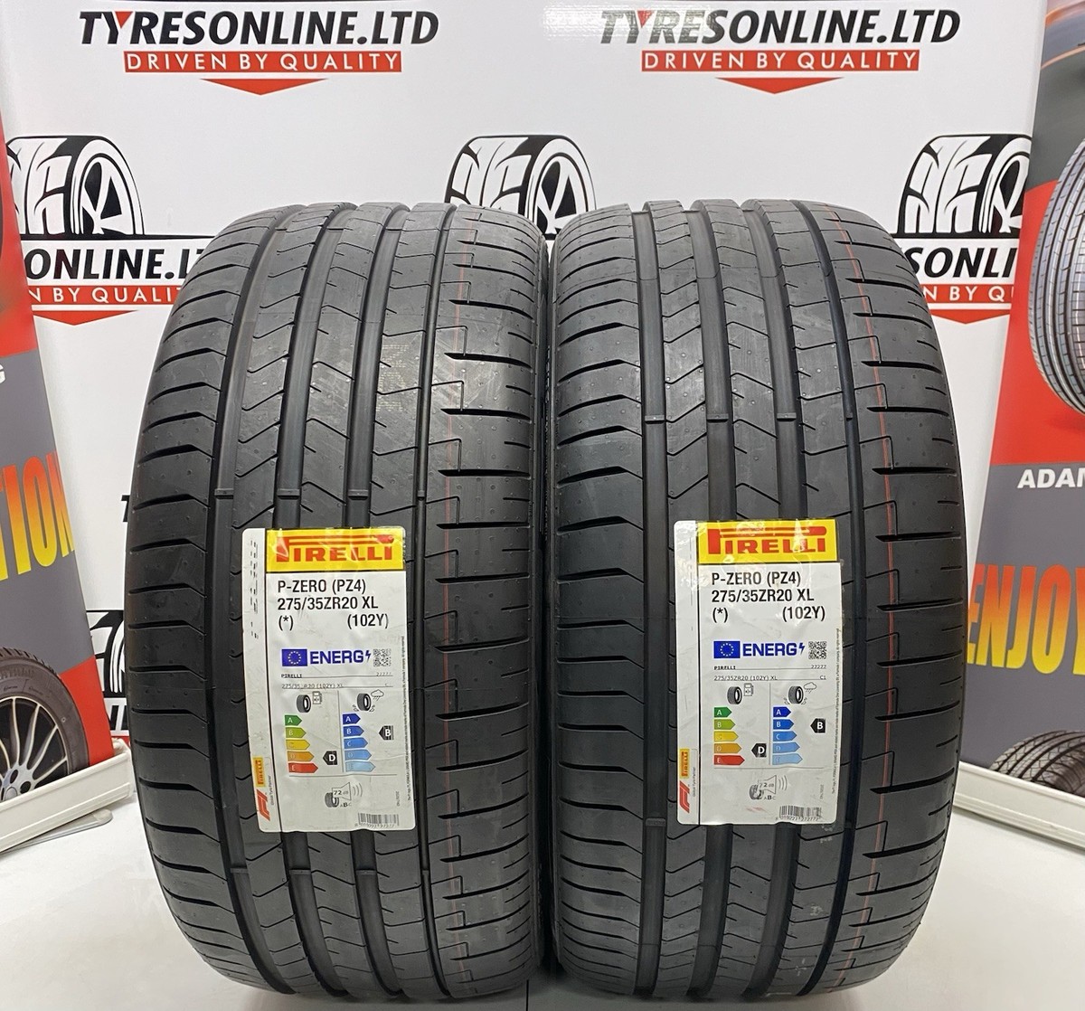 2 X 275 35 20 PIRELLI (*) P-ZERO 275/35ZR20 102Y XL BRAND