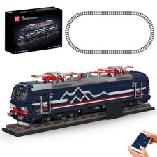 Mould King 12045 Electric Locomotive Remote Control Train Building Block Toy