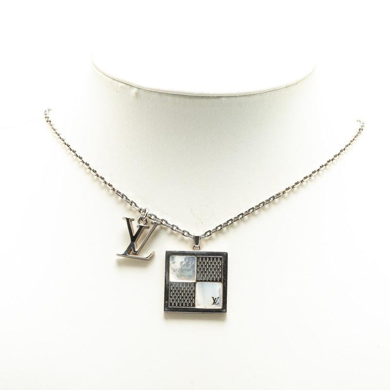 LOUIS VUITTON コリエ・ダンディ LV M69513 正規品 Louis Vuitton Collier Dandy LV Pendant Necklace M69513