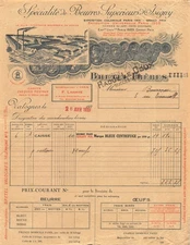 1920 SUPERIOR BUTTER D ISIGNY BRETEL FRERES A VALOGNES