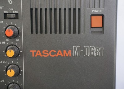 Tascam M-06 ST 6 Channel Vintage Analogue Mixer - 100V | eBay