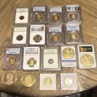US Coin Collection Gold Eagles, Presidential Dollars, Proofs, Uncirculated