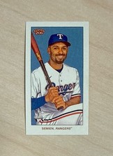 MARCUS SEMIEN - 2022 Topps 206 [Base] - Wave 4 - #41 - TEXAS RANGERS